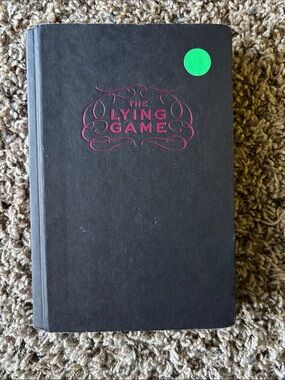 The Lying Game Hardcover Book - Black with Pink Accent